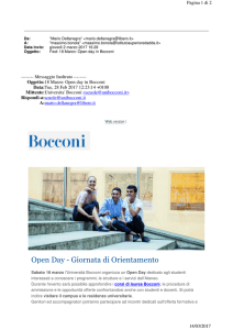 open day bocconi