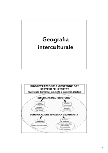 Geografia interculturale - Università degli studi di Bergamo