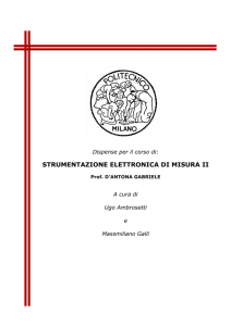 strumentazione elettronica di misura ii