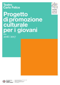 Progetto di promozione culturale per i giovani