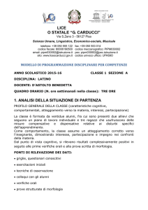 Liceo Carducci: intestazione