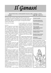 Anno X, Numero 9 - Fondazione Italiana per la Musica Antica