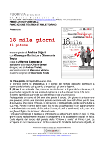 18 mila giorni - Provincia di Pisa