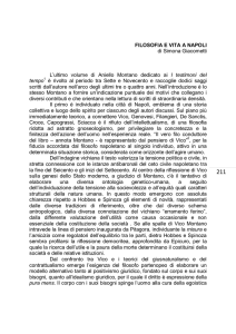 FILOSOFIA E VITA A NAPOLI di Simona Giacometti L`ultimo volume