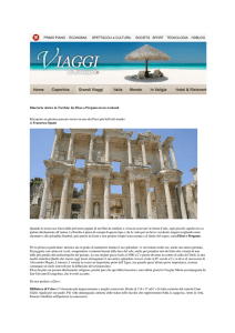 Itinerario storico in Turchia da Efeso a Pergamo