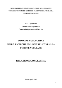 Capitolo 2 Le reazioni di fusione nucleare