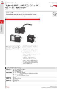 2 Solenoidi U7* - U7*EX - G7* - A8* G93 - B