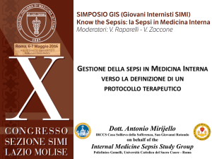 Diapositiva 1 - Società Italiana di Medicina Interna