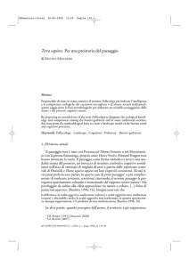 Terra sapiens. Per una preistoria del paesaggio