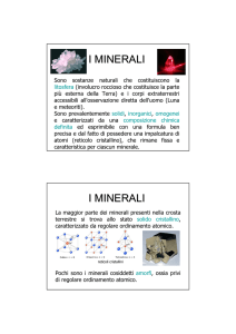 Minerali e Rocce 2015