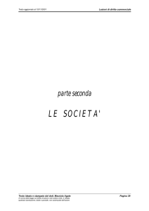 LE SOCIETA` - pagina de narni vostri