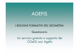 Diapositiva 1 - AGEFIS Associazione dei Geometri Fiscalisti