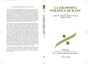 la filosofia politica di kant