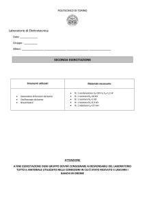 Esercitazione 2 - Politecnico di Torino