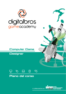 Piano del corso - Digital Bros Game Academy