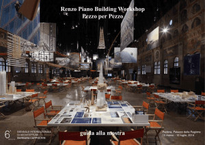 Renzo Piano Building Workshop Pezzo per Pezzo
