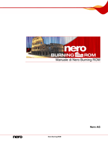 5 Utilizzo di Nero Burning ROM