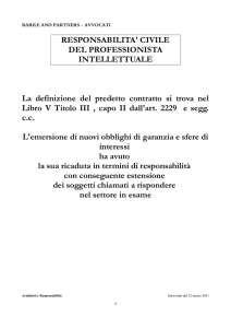 INTERVENTO DEL 23.3.11 - Ordine degli Architetti di Bologna