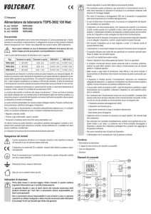 Alimentatore da laboratorio TOPS-3602 100 Watt