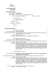 Curriculum Vitae Europass