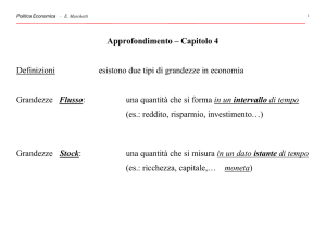 una quantità che - "PARTHENOPE"