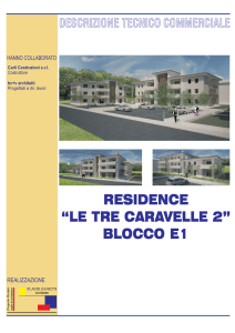 RESIDENCE “LE TRE CARAVELLE 2” BLOCCO E1