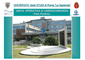 UNIVERSITA` degli STUDI di Roma “La Sapienza” UNITA
