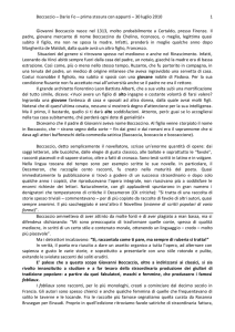 Boccaccio – Dario Fo – prima stesura con appunti – 30 luglio 2010 1