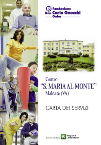 s. maria al monte - Fondazione Don Gnocchi