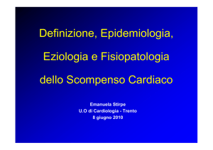 Gestione dello scompenso cardiaco nell`anziano