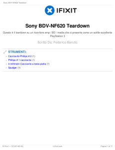 Sony BDV-NF620 Teardown
