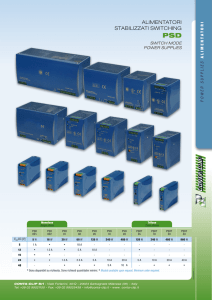 alimentatori stabilizzati switching - CONTA