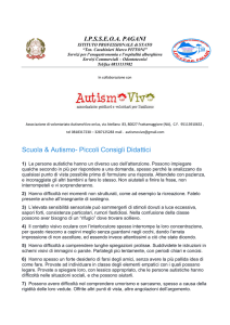 Autismo scuola e autismo