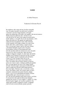 ULISSE di Alfred Tennyson Traduzione di Giovanni Pascoli Re
