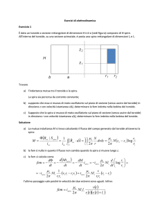 Esercizi di elettrodinamica