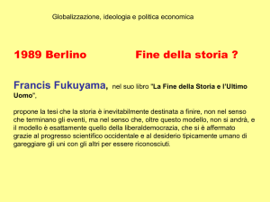 Paradossi sulla globalizzazione - Dipartimento di Economia Politica