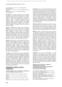 Scarica il PDF - Giornale Italiano di Farmacia Clinica