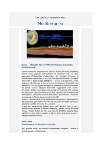 Mediterranea novembre 2011 -1 - Facoltà di Scienze della