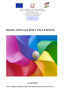 piano-di-inclusione - Istituto Comprensivo Statale Ilaria Alpi