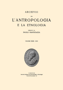 143 - Società Italiana di Antropologia e Etnologia