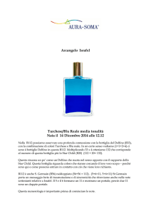 Arcangelo Israfel Turchese/Blu Reale media tonalità Nata il 14