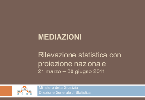 Dati Statistici 21 marzo - 30 giugno 2011