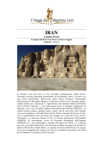 L`antica Persia - I Viaggi di Maurizio Levi