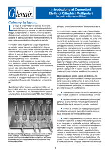 Introduzione ai Connettori Elettrici Cilindrici Multipolari