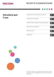 Istruzioni per l`uso