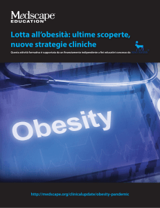 Lotta all`obesità: ultime scoperte, nuove strategie cliniche