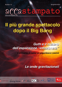 Il più grande spettacolo dopo il Big Bang