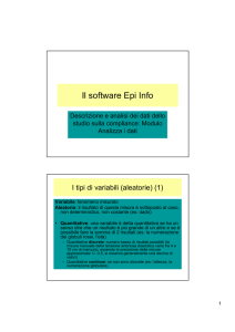 Il software Epi Info