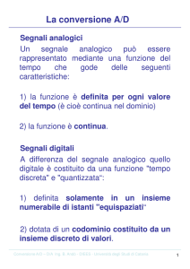 Conversione A/D