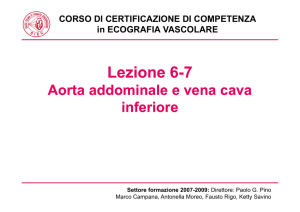 Lezione 6 aorta addominale [Sola lettura] [modalità compatibilità]